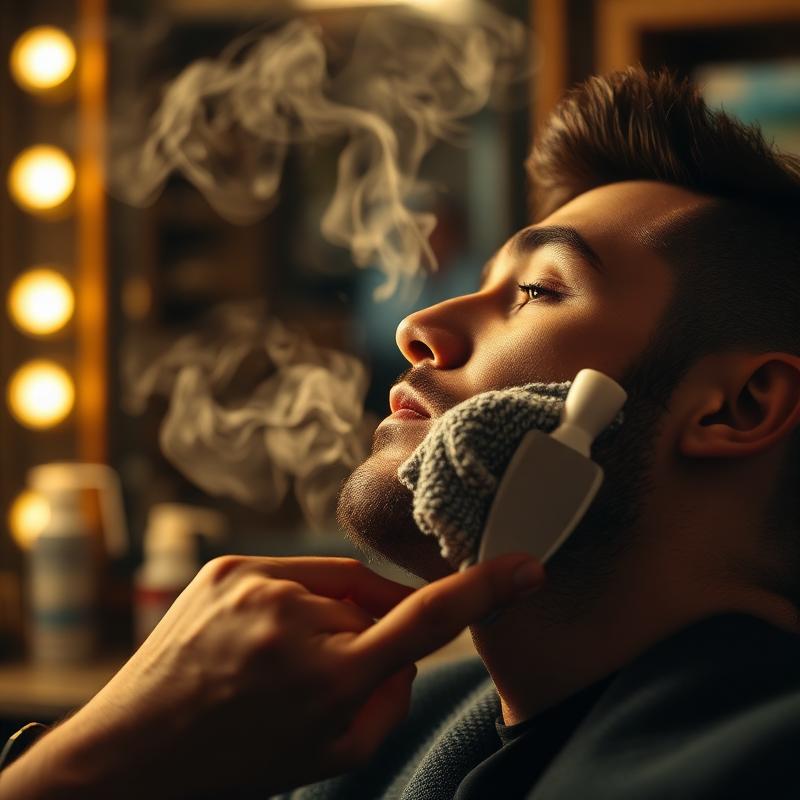 Hot towel shave