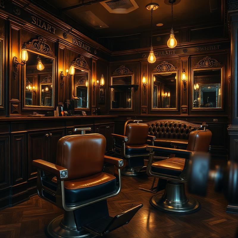 Inside Old Town Barbershop