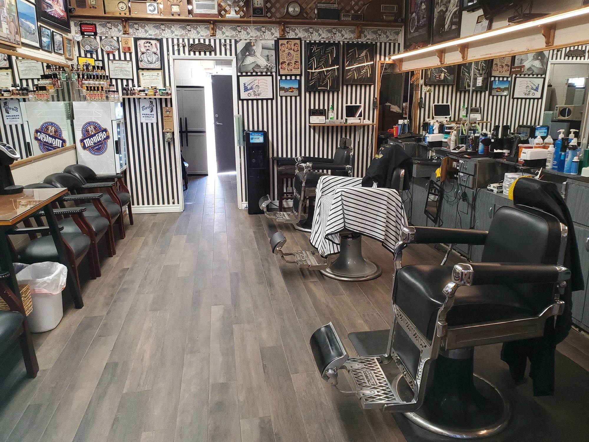 Inside Old Town Barbershop